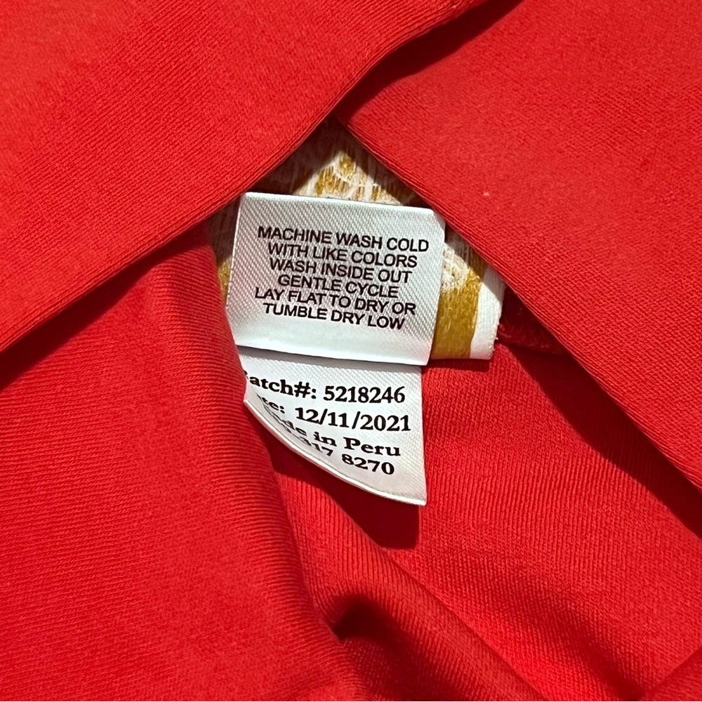 T.B.B.C. Tatum's Turtleneck (Unisex) in Richmond Red, Size 18-24M - Picture 8 of 11